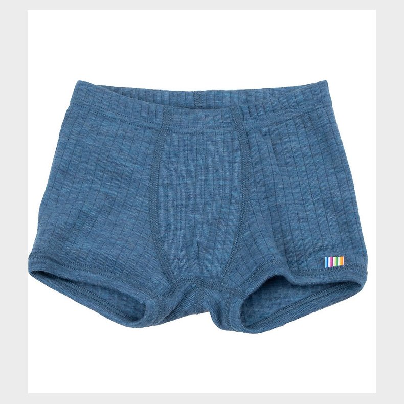 Joha Boxershorts - Uld - Denim Bl