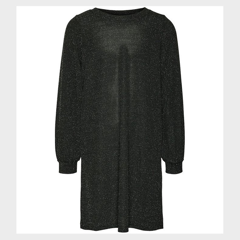Vero Moda Girl Kjole - VmKanva - Black/Silver Lurex