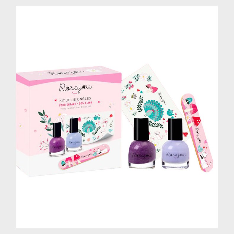 Rosajou Neglest - Pretty Nails Kit - Disco/Cool