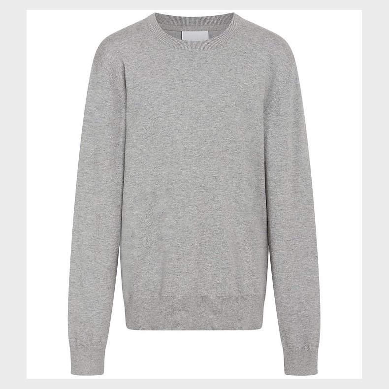 Grunt Bluse - GrCarl - Strik - Grey Melange