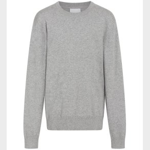 Grunt Bluse - GrCarl - Strik - Grey Melange