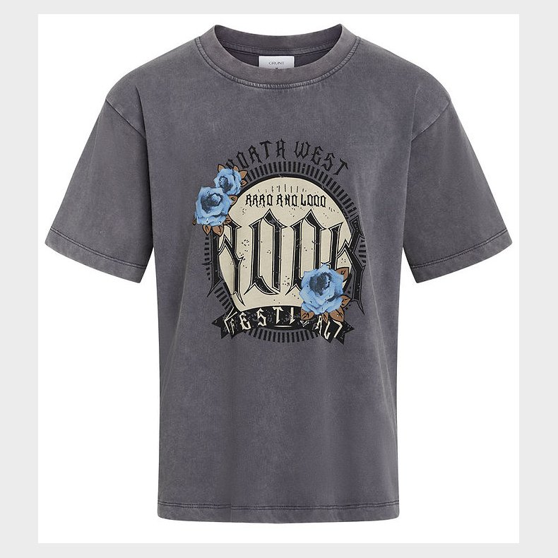 Grunt T-shirt - GrBardia - Washed Grey