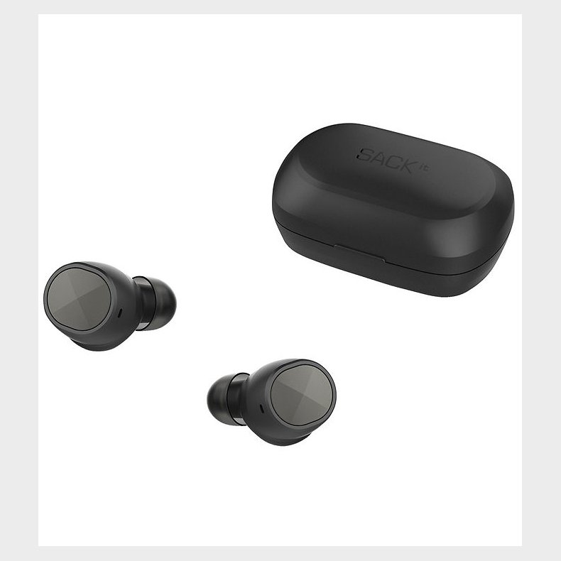 SACKit Hretelefoner - Rock 100 QI Onyx - Sort