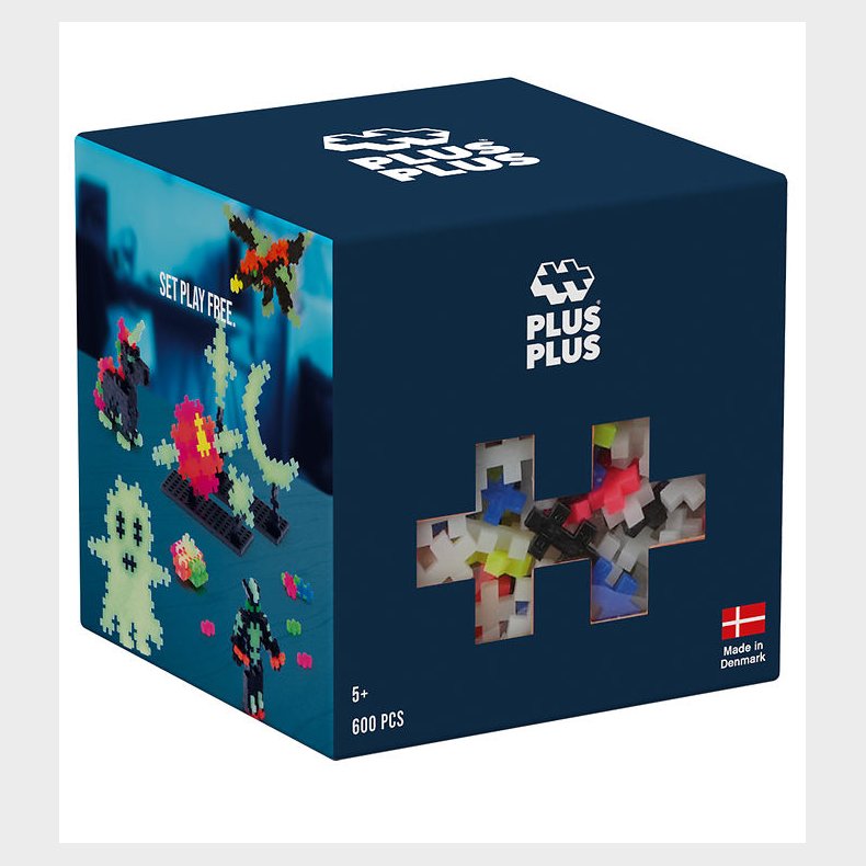 Plus-Plus - 600 stk. - Glow In The Dark