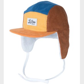 Lil'Boo Copenhagen Kasket - Corduroy - Yellow/Brown/Blue