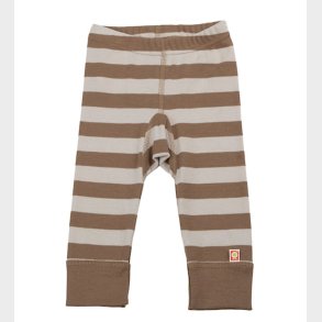 Katvig Leggings - Brun/Beige Stribet
