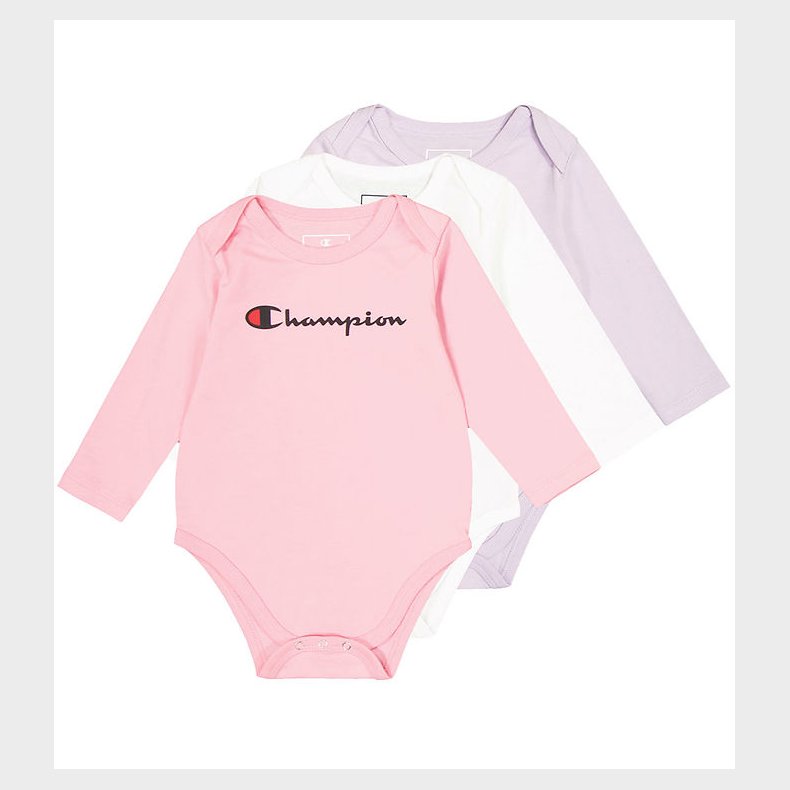 Champion Body l/ - 3-pak - Prism Pink