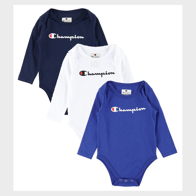 Champion Body l/ - 3-pak - Sky Captain