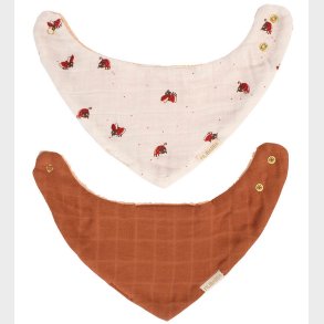 Filibabba Savlesmkke - Musselin/Frott - 2-pak - Lucky/Amber Br