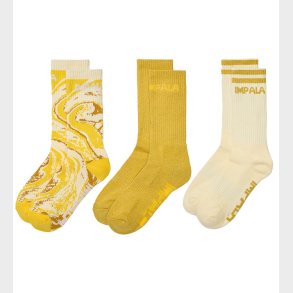 Impala Strmper - Rib - 3-pak - Marawa Gold