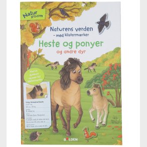 Forlaget Bolden Aktivitetsbog m. Klistermrker - Naturens Verden