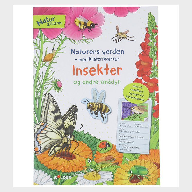 Forlaget Bolden Aktivitetsbog m. Klistermrker - Naturens Verden
