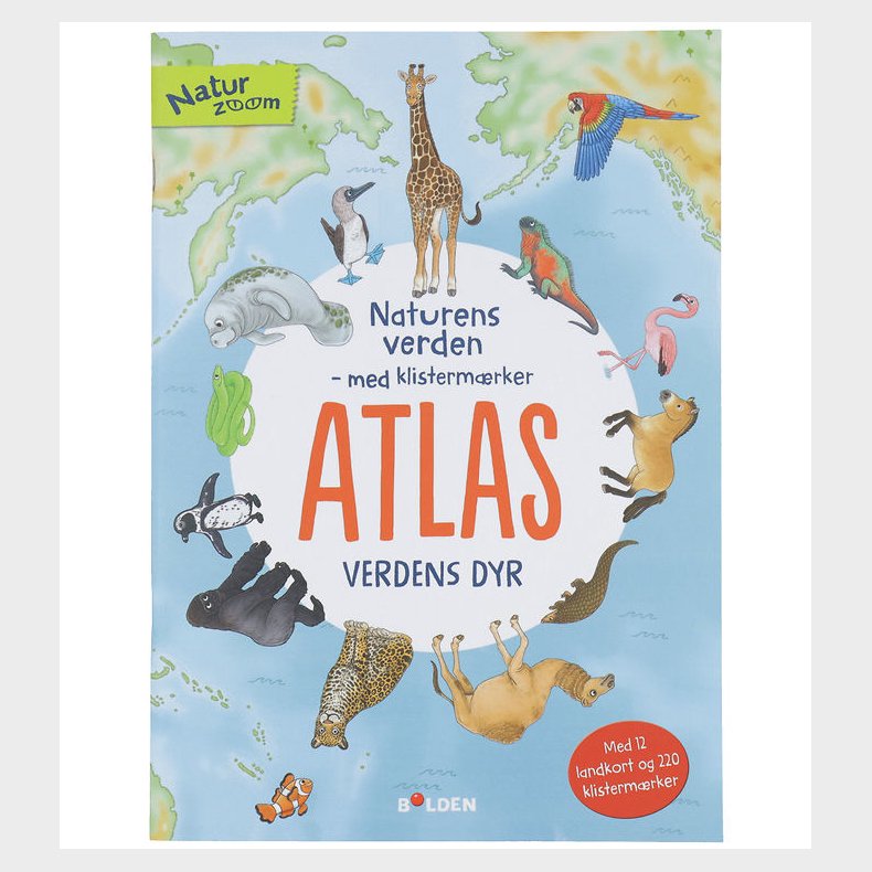 Forlaget Bolden Aktivitetsbog m. Klistermrker - Naturens Verden