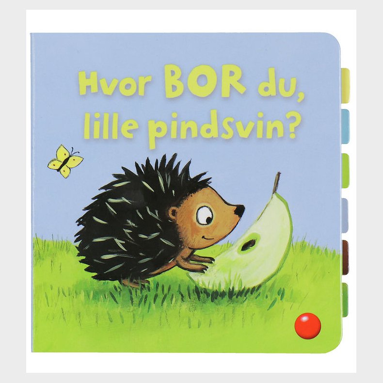 Forlaget Bolden Bog m. Klapper - Hvor Bor Du, Lille Pindsvin?