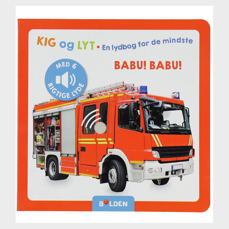 Forlaget Bolden Bog m. Lyd - Kig Og Lyt - Babu! Babu