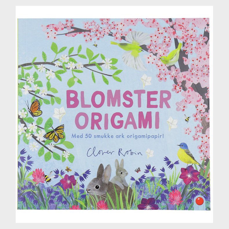 Forlaget Bolden Aktivitetsbog - Blomster Origami