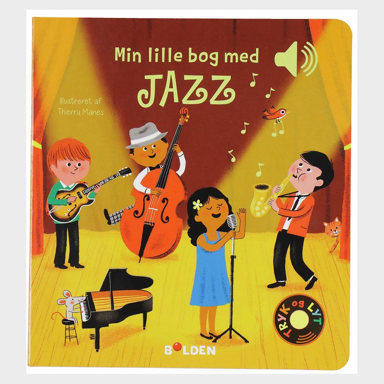 Forlaget Bolden Bog m. Lyd - Min Lille Bog Med Jazz