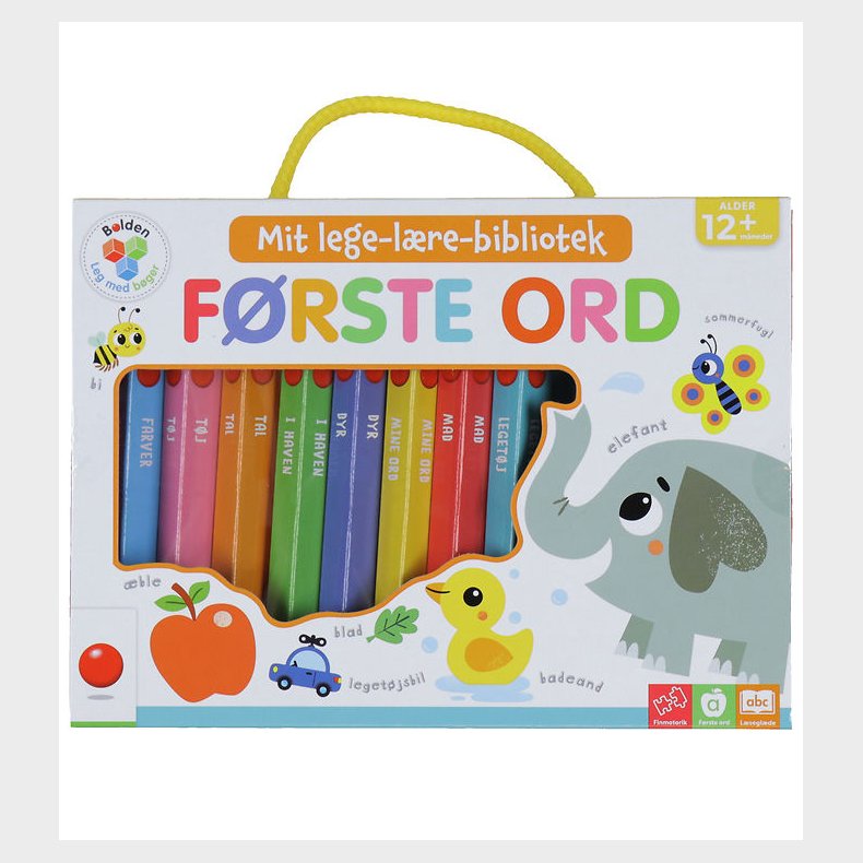 Forlaget Bolden B�ger - Mit Lege-l�re-bibliotek - F�rste Ord