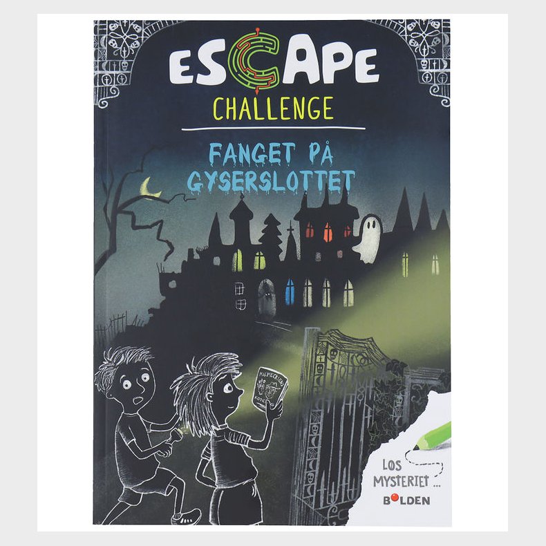 Forlaget Bolden Opgavebog - Escape Challenge: Fanget P Gyserslo