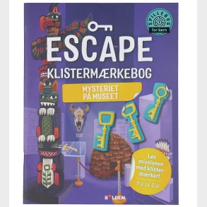 Forlaget Bolden Escape Klistermrkebog: Mysteriet P Museet