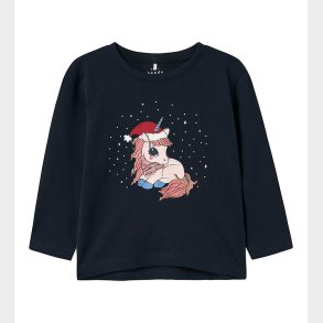 Name It Bluse - NmfVismas - Dark Sapphire