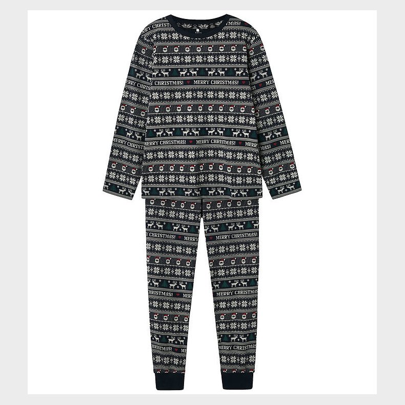 Name It Nattj - NknVismas - Dark Sapphire/Merry Christmas