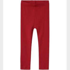 Name It Leggings - Rib - NmnKab - Jester Red
