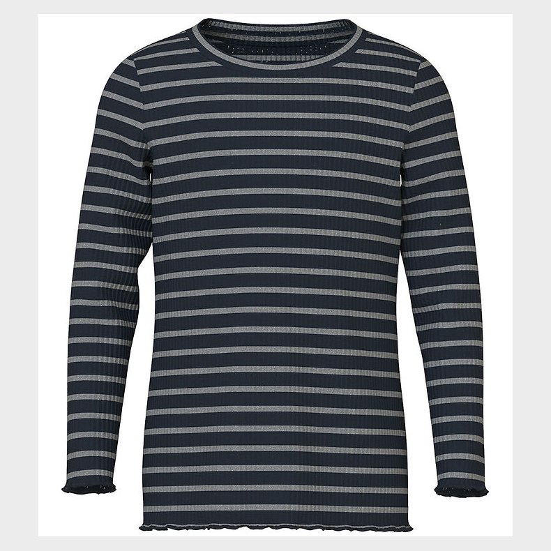 Name It Bluse - NmfVemma - Glitter - Dark Sapphire