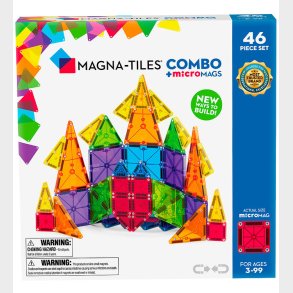Magna-Tiles Magnets�t - 46 Dele - MicroMAGS & Combo