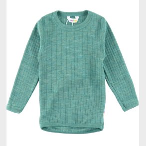 Joha Bluse - Uld - Grn