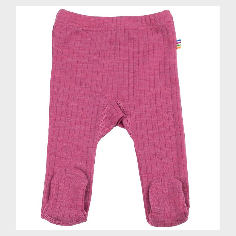 Joha Leggings m. Fdder - Uld - Hindbr