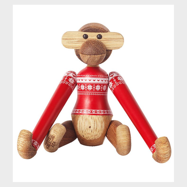 Kay Bojsen Trfigur - Abe - Julesweater 2024 - Mini -Teak/Limba