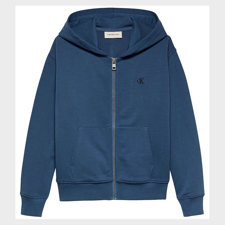 Calvin Klein Cardigan - Back Check Mono - Ensign Blue