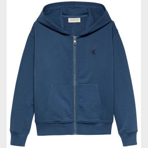 Calvin Klein Cardigan - Back Check Mono - Ensign Blue