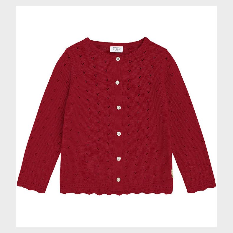 Hust and Claire Cardigan - Strik - Caren - Teaberry