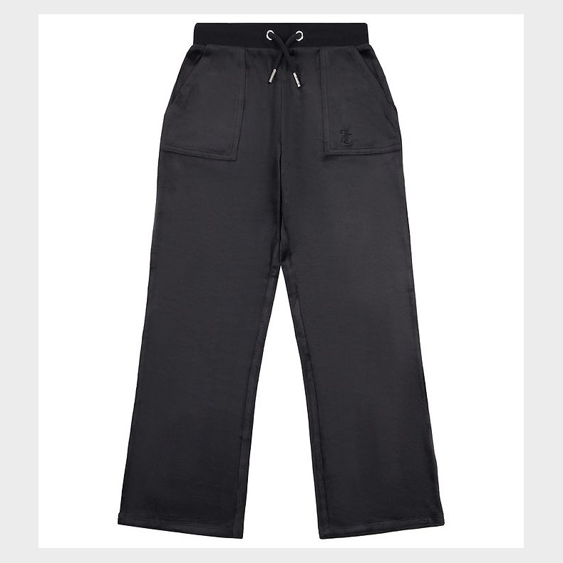 Juicy Couture Velourbukser - Layla Pocket - Sort
