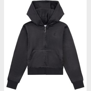 Juicy Couture Cardigan - Velour - Halan Oversized - Sort