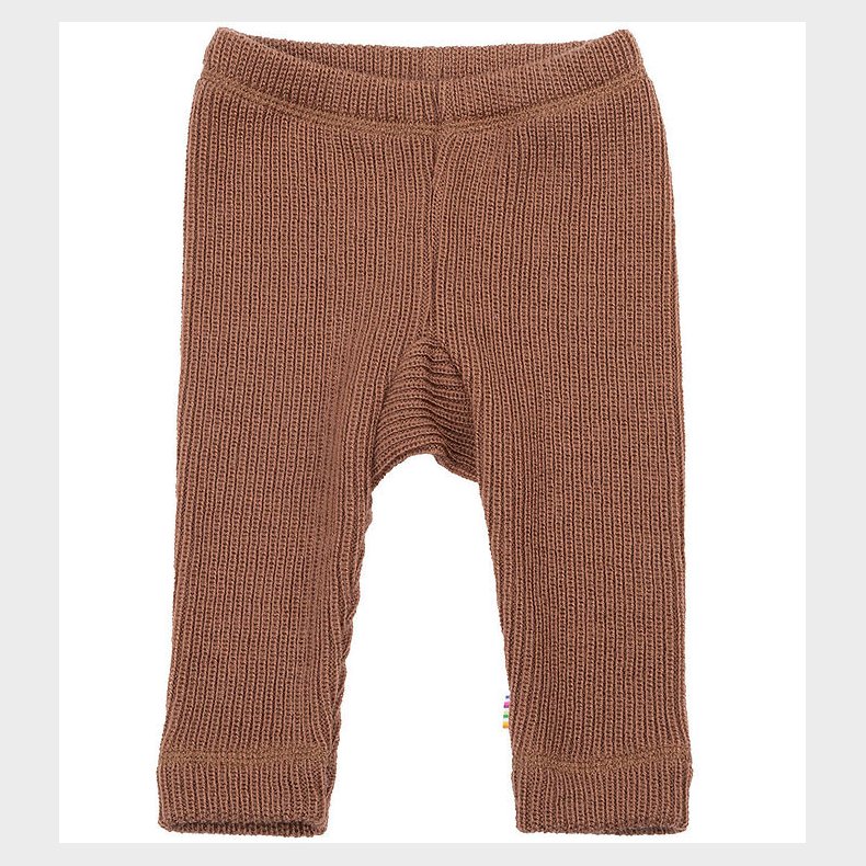 Joha Leggings - Strik - Uld - Brun