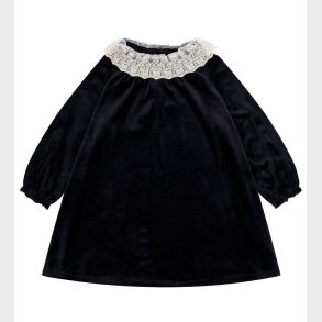 Konges Sljd Kjole - Velour - Venola - Sort