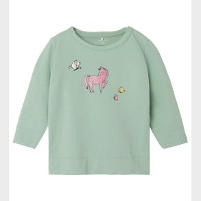 Name It Bluse - NbfJennia - Silt Green