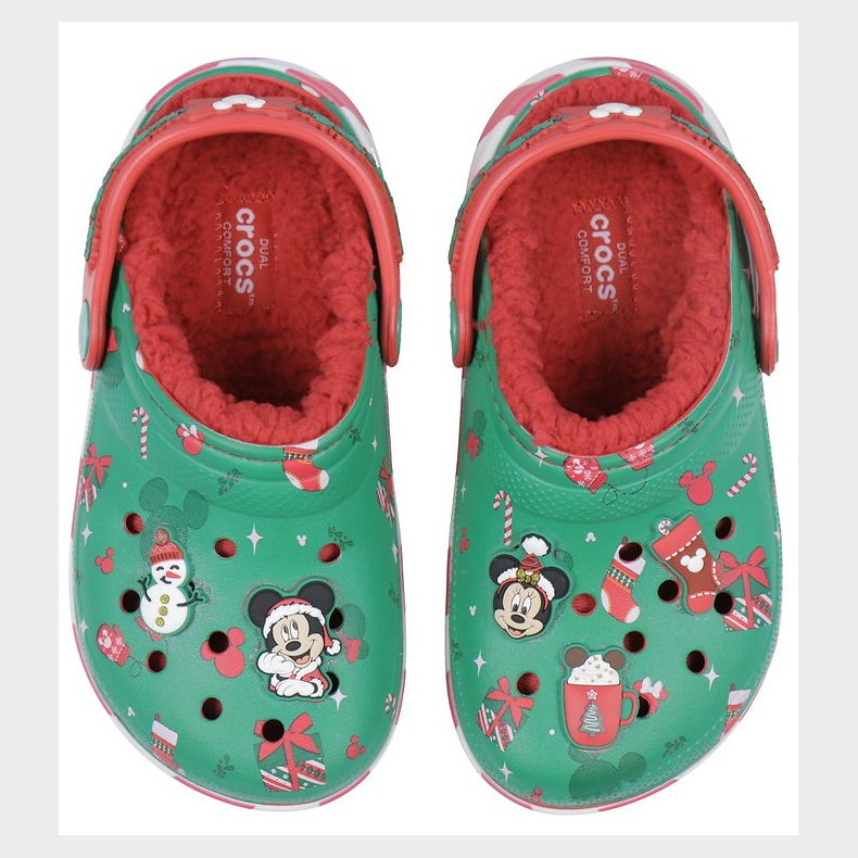Crocs Sandaler m. For - Mickey Xmas Lined Classic Clog K - Multi
