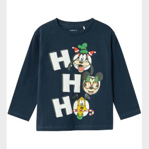 Name It Bluse - NmmSilas - Mickey - Dark Sapphire