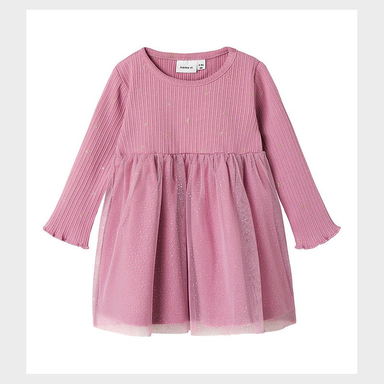 Name It Kjole - NbfRoyanna - Mauve Orchid