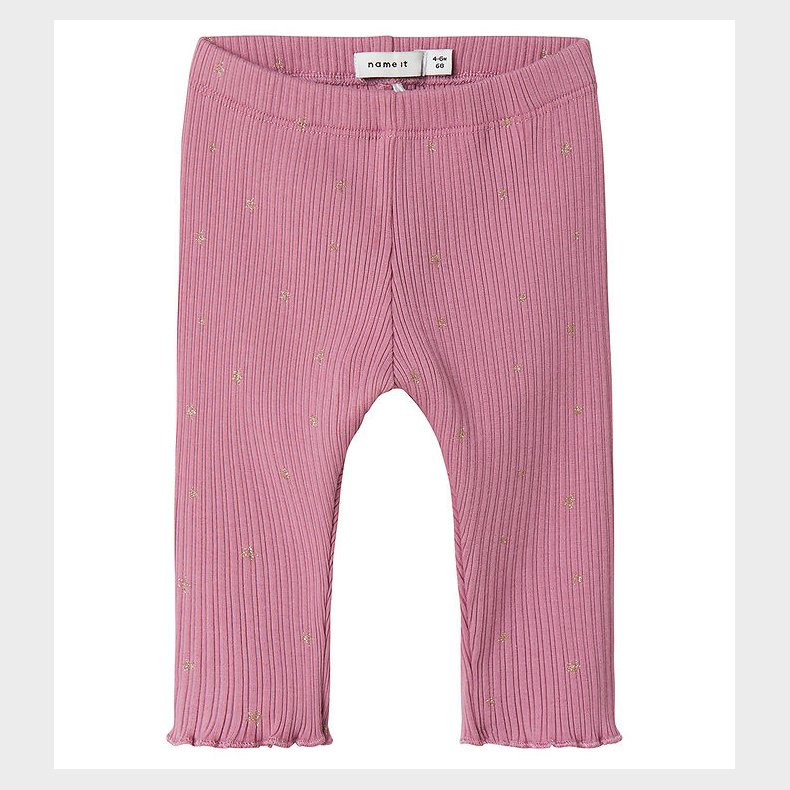 Name It Leggings - NbfRoyanna - Mauve Orchid