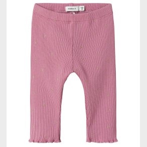 Name It Leggings - NbfRoyanna - Mauve Orchid