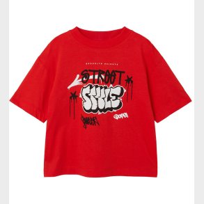 Name It T-shirt - NmmJopo - Flame Scarlet