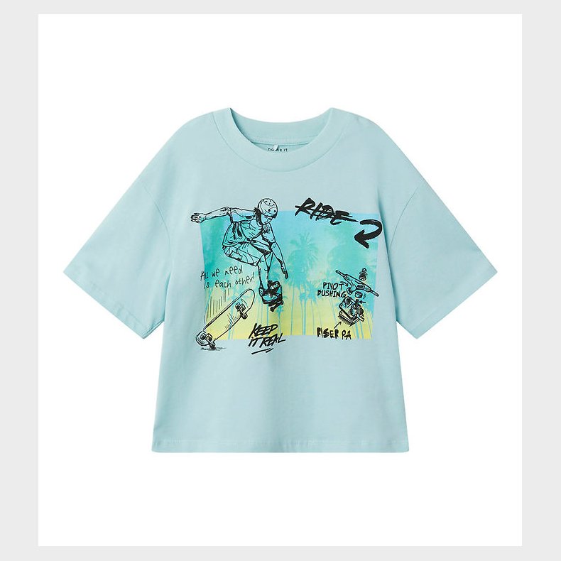 Name It T-shirt - NmmJopo - Canal Blue