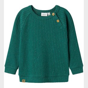 Name It Bluse - Rib - NbmKino - Antique Green
