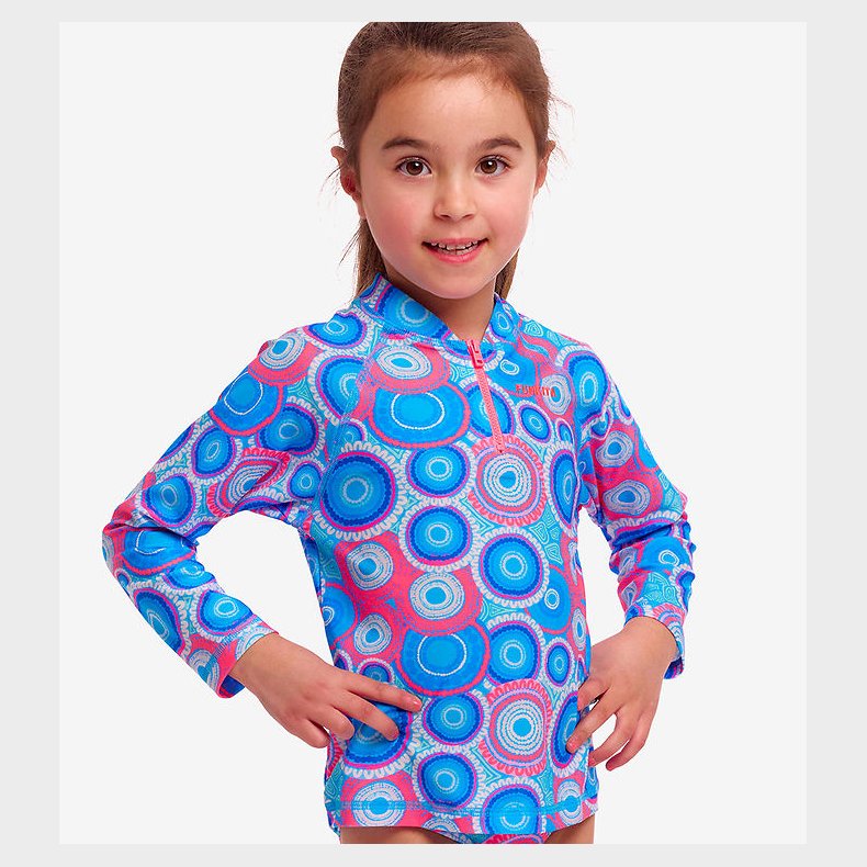 Funkita Badebluse - Zippy Rash - UV50+ - Bundjalung Blue