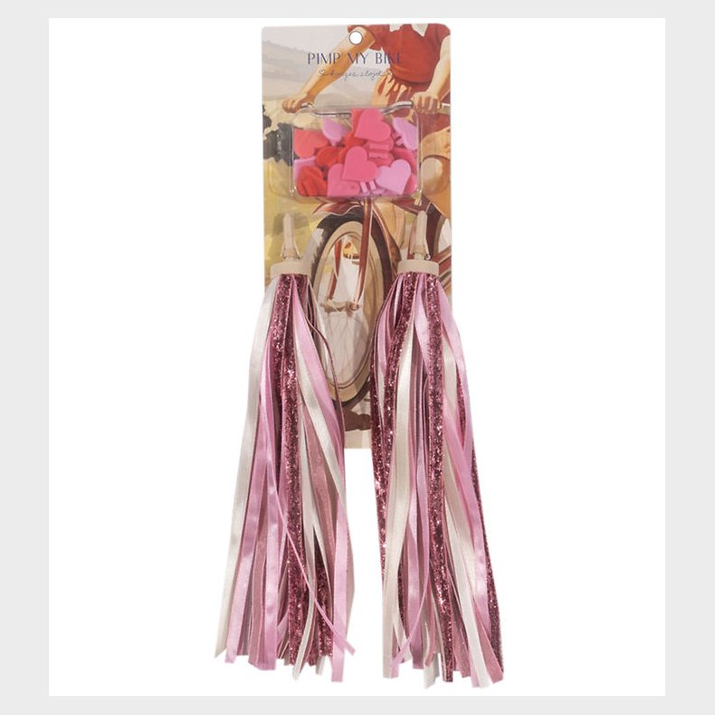 Konges Sljd Cykelpynt - Pimp My Bike - Pink Glitter